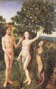 Hugo van der Goes The Fall of Adam (mk08) USA oil painting reproduction